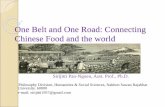 One Belt and One Road: Connecting Chinese Food and the world