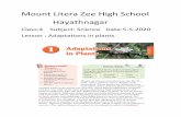 Mount Litera Zee High School Hayathnagar