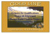 Request for Qualifications Phase 2A Alignment Design-Build ...