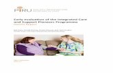 Early evaluation of the Integrated Care and Support ...