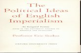 The Political Ideas of English Imperialism