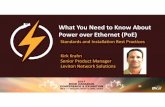 What You Need to Know About Power over Ethernet (PoE)