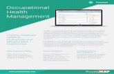 Datasheet Occupational Health Management