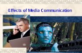 Effects of Media Communication