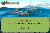 Java EE 6 New features in practice Part 3