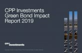 CPP Investments Green Bond Impact Report 2019