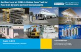 An Overview of NREL's Online Data Tool for Fuel Cell ...