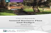 2014-15 Annual Business Plan and Budget Final