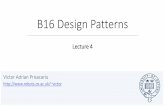 B16 Design Patterns - robots.ox.ac.uk