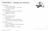 CHAPTER 6 – Design by Contract - UAntwerpen