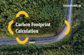 Carbon Footprint Calculation - Transporeon
