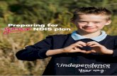 Preparing for NDIS plan - Independence Australia