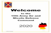 10th AAMDC Welcome Packet 2020 - United States Army