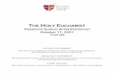 T HE HOLY EUCHARIST - stlukesseattle.org