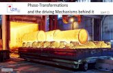 Phase-Transformations and the driving Mechanisms behind it ...