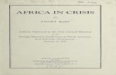 AFRICA IN CRISIS - archive.org
