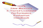 New Mexico’s 3-Tiered Licensure Performance Evaluation ...