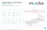 Sonata Bed - King Single 040419