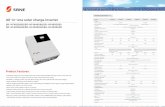 Technical parameters All-in-one solar charge inverter
