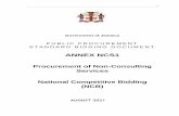 Procurement of Non-Consulting Services National ...