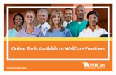 Online Tools Available to WellCare Providers