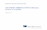 NCPDP ETD Library User’s Guide