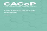 Code Administration Code of Practice - Elexon
