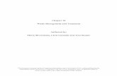 Chapter 18 Waste Management and Treatment Authored by ...