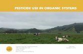 Pesticide Use in Organic Systems