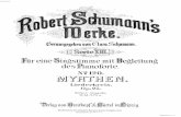 Myrthen [Op.25 (complete)] - Free scores