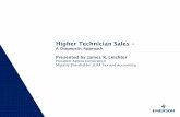 Higher Technician Sales - Emerson Electric