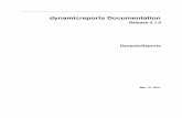 dynamicreports Documentation - Read the Docs