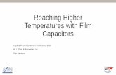 Achieving High Temperatures with Film Capacitors