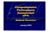 Comprehensive Performance Assessment