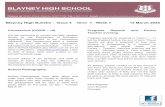 Blayney High Bulletin Issue 4 Term 1 Week 7 13 March 2020