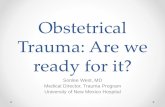 Obstetrical Trauma: Are we