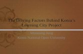 The Driving Factors Behind Korea’s Learning City Project