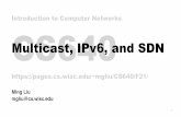 Introduction to Computer Networks CS640 Multicast, IPv6 ...