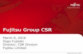 Fujitsu Group CSR