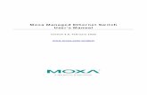 Moxa Managed Ethernet Switch User's Manual