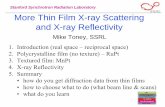 Stanford Synchrotron Radiation Laboratory More Thin Film X ...