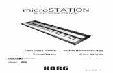 microSTATION Easy Start Guide - Korg