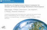 Synthesis of Highly Active Iridium Catalysts for Anodes of ...