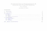An Introduction to Programming in R: Exercises and ...
