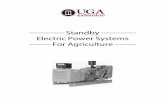 Standby Electric Power Systems for Agriculture