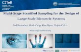 Multi-stage stratified sampling for the design of large ...