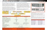 Raisecom Technology Co., Ltd. RC3000-15 Multi Service ...