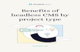 Benefits of headless CMS by project type