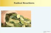 Radical Reactions - Moodle USP: e-Disciplinas