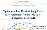 Options for Reducing Lead Emissions from Piston- Engine ...